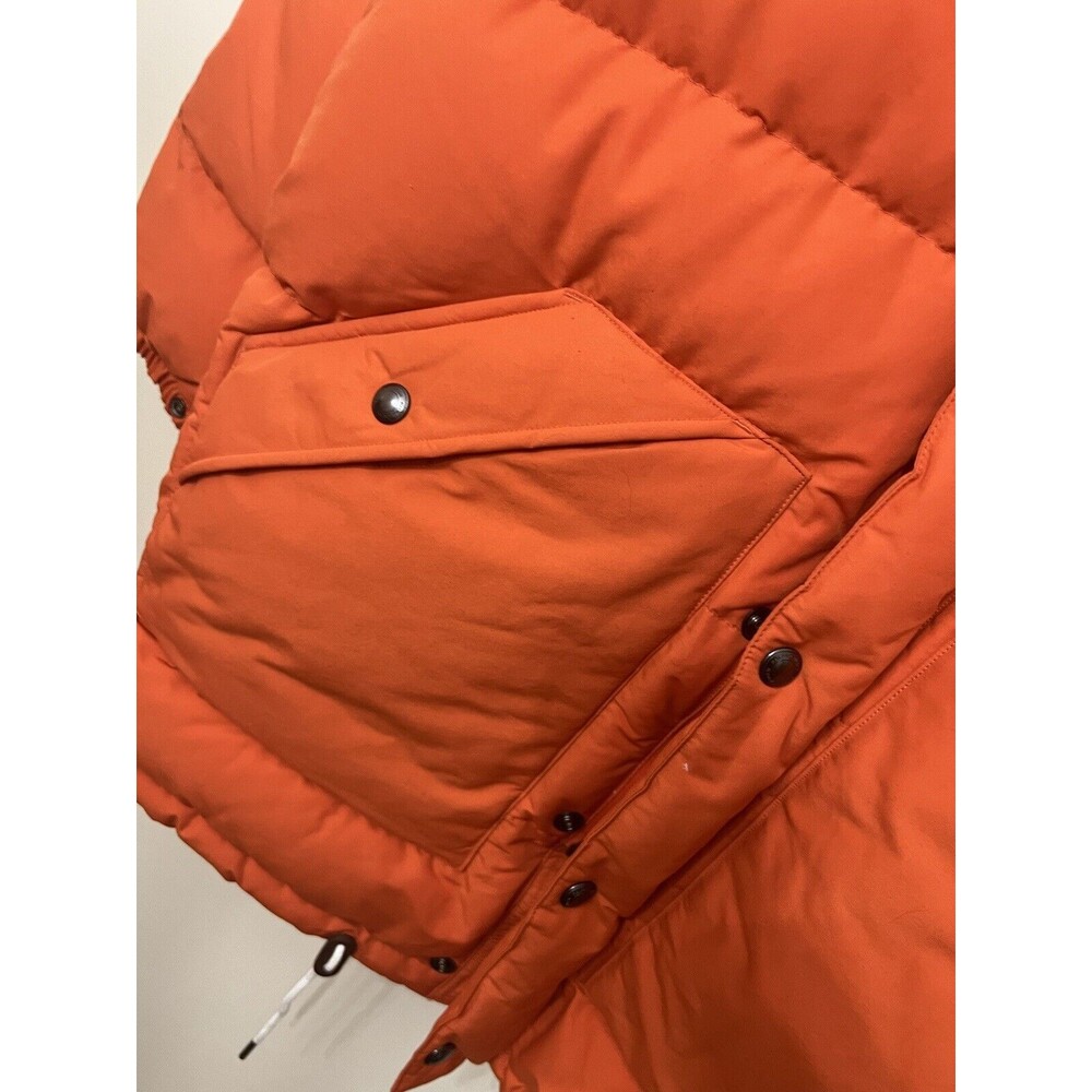 Polo Ralph Lauren Mens M Down Insulated Parka Jacket Orange NWT $498 - Picture 3 of 8